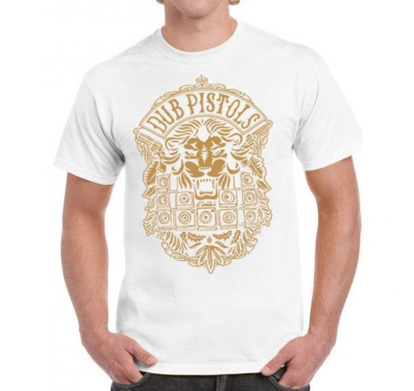 KING OF THE JUNGLE T-SHIRT – WHITE/GOLD