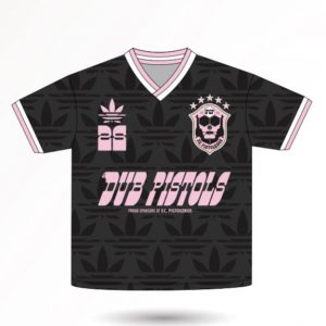 FC PISTOLERO - BLACK & PINK FOOTBALL JERSEY