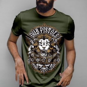 KING OF THE JUNGLE T-SHIRT – MILITARY
