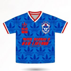 FC PISTOLERO - BLUE & RED FOOTBALL JERSEY