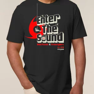 DUB PISTOLS & FREESTYLERS 'ENTER THE SOUND' T-SHIRT BLACK MENS