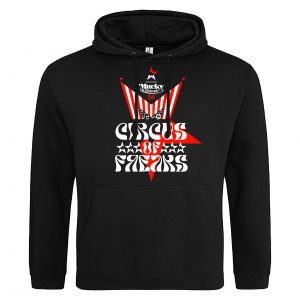MUCKY WEEKENDER 2026 - CIRCUS OF FREAKS BLACK, RED & WHITE HOODY